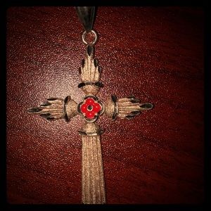 Vintage cross pendant